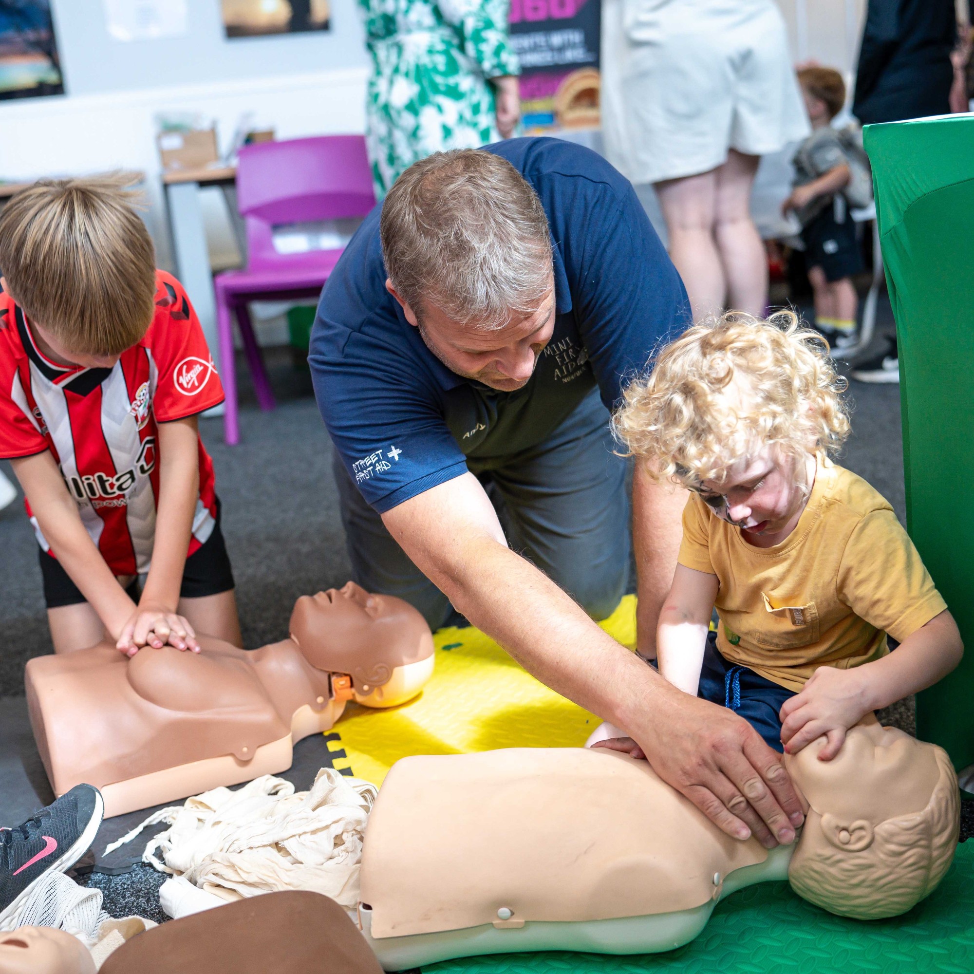 Mini First Aid Norfolk were very much involved.