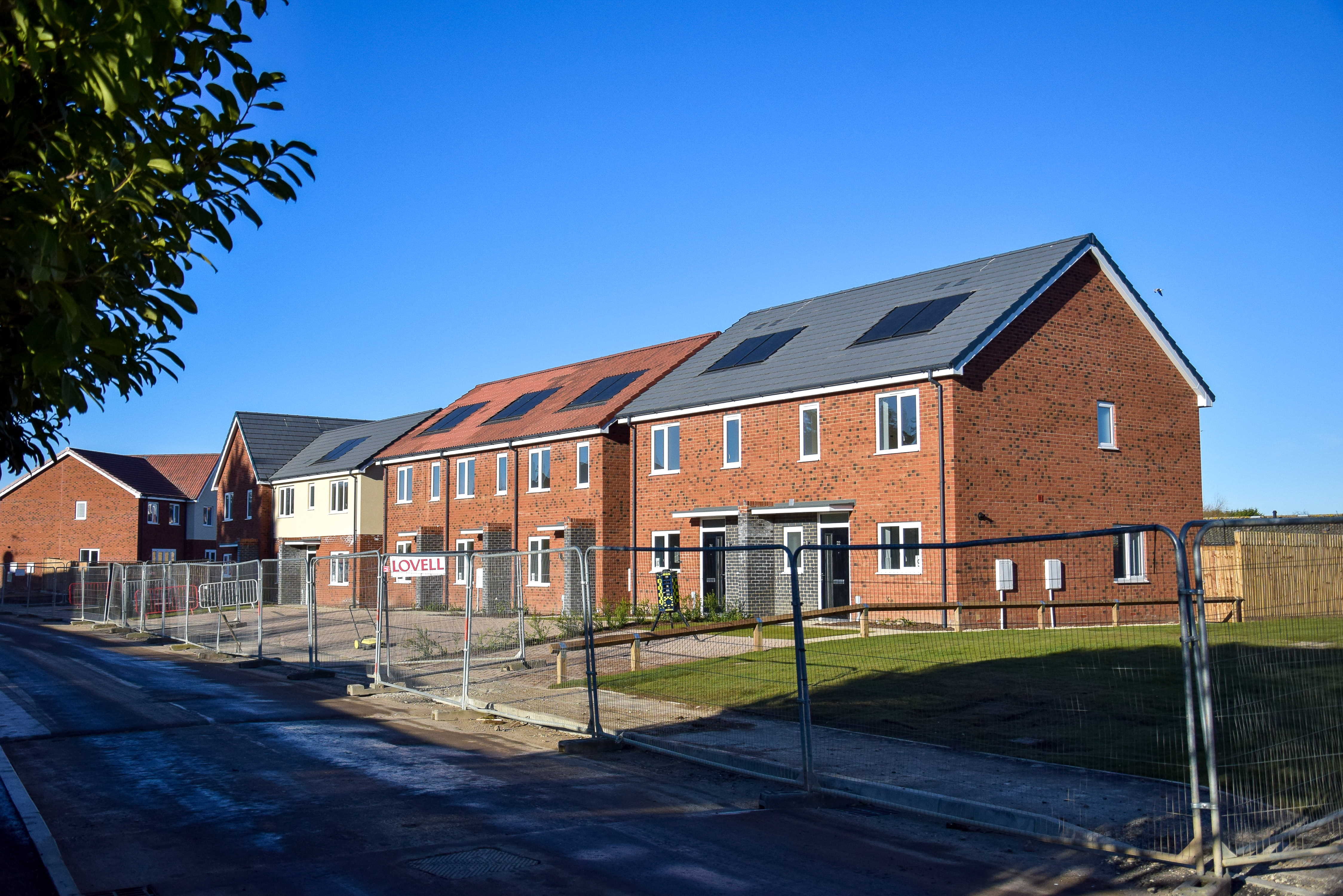 The homes at Salters Road.